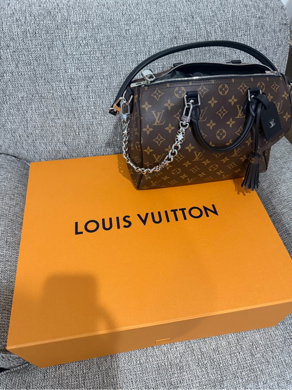Louis Vuitton Speedy Soft 30 Dark Bag - Picture 11 of 13
